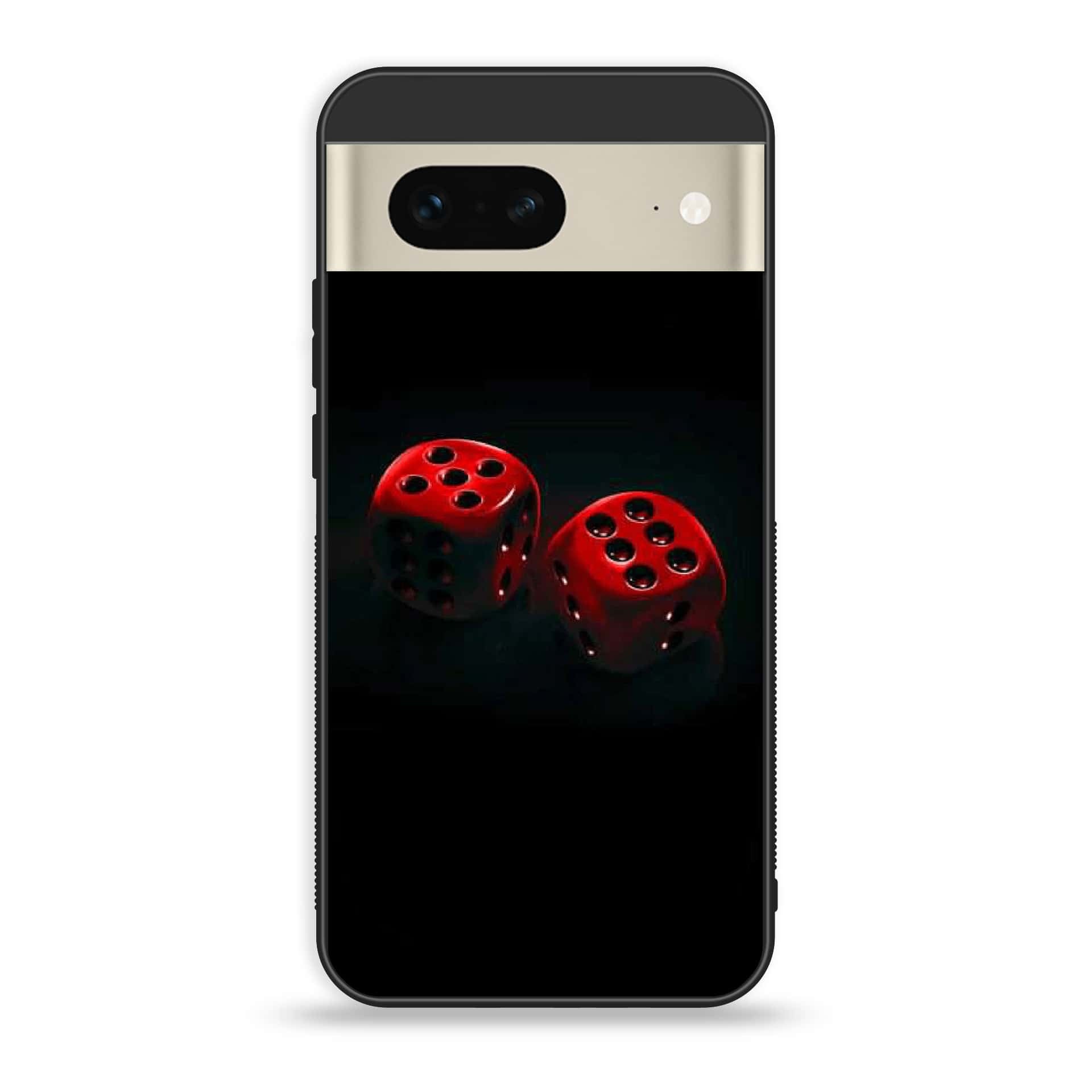 Google Pixel 7a  - Black Art Series - Premium Printed soft Bumper Shock Proof Case