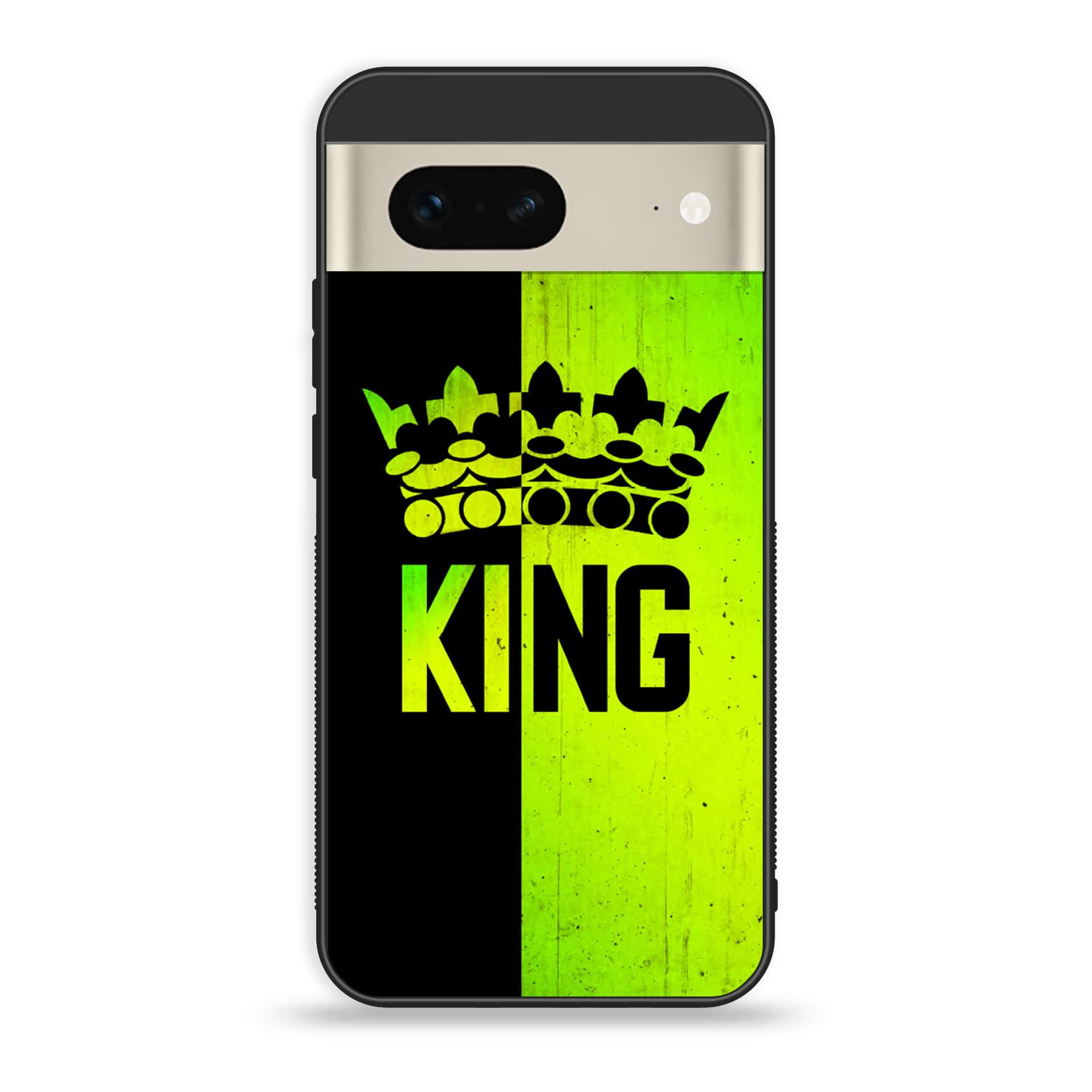 Google Pixel 7a  - King Series V 2.0 - Premium Printed soft Bumper Shock Proof Case