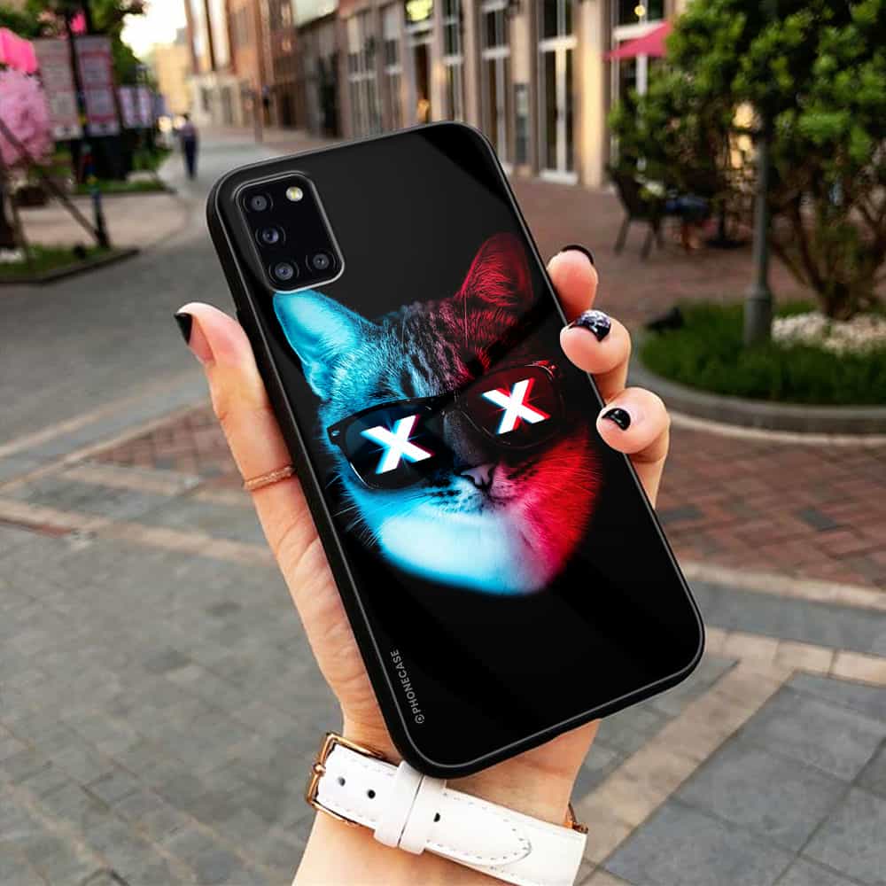 Cat Series Premium Metal Phone Case All Models