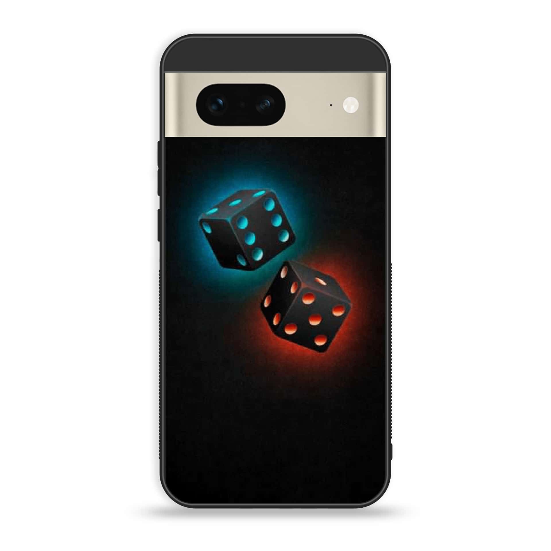 Google Pixel 7a  - Black Art Series - Premium Printed soft Bumper Shock Proof Case