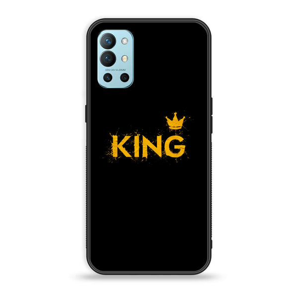 OnePlus 9R/8T - King V 2.0 Design 2 - Premium Printed Glass soft Bumper shock Proof Case CS-10741