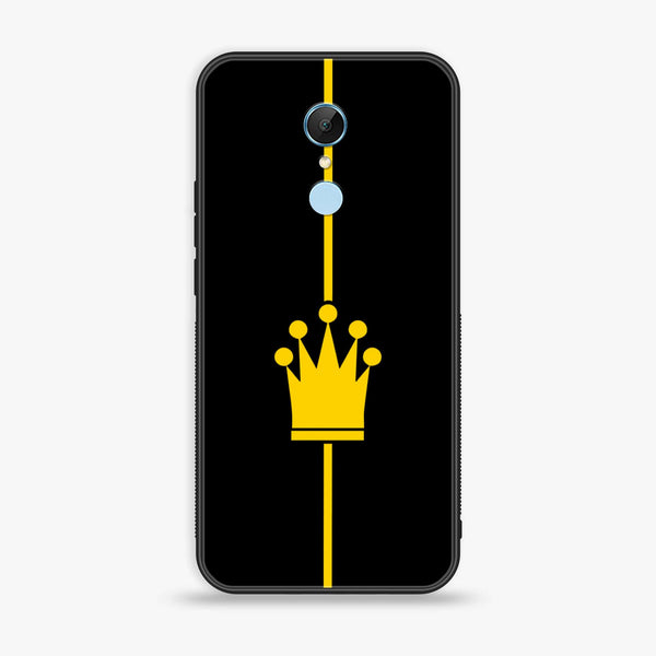 Xiaomi Redmi 5 - King Series V 2.0 - Premium Printed Glass soft Bumper shock Proof Case