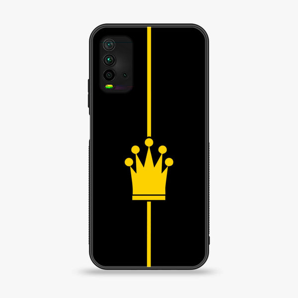 Xiaomi Redmi 9T/RM 9 Power - King  V 2.0  Design 1 - Premium Printed Glass soft Bumper shock Proof Case  CS-24733  CS-28433