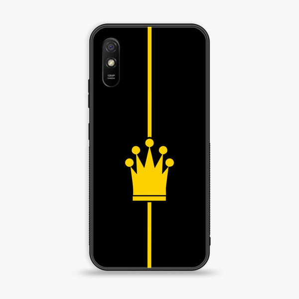 Xiaomi Redmi 9i - King Series V 2.0 - Premium Printed Glass soft Bumper shock Proof Case