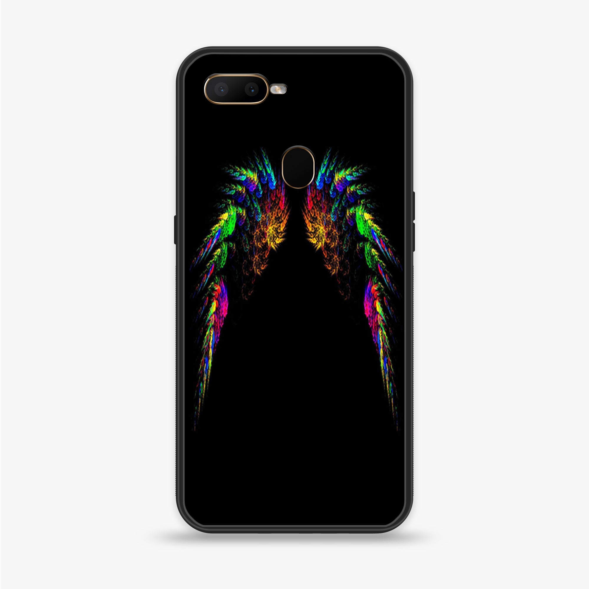 Oppo A12  - Angel Wings Series - Premium Printed soft Bumper shock Proof Case