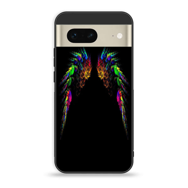 Google Pixel 7a  - Angel Wings Series - Premium Printed soft Bumper Shock Proof Case