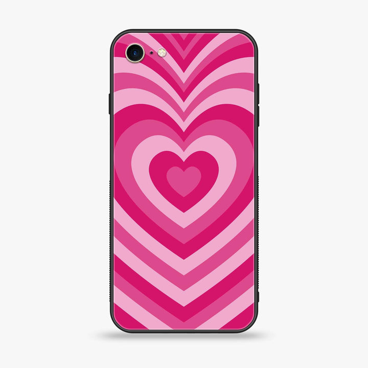 iPhone 6Plus - Heart Beat Design 6 - Premium Printed Glass soft Bumper shock Proof Case CS-42347