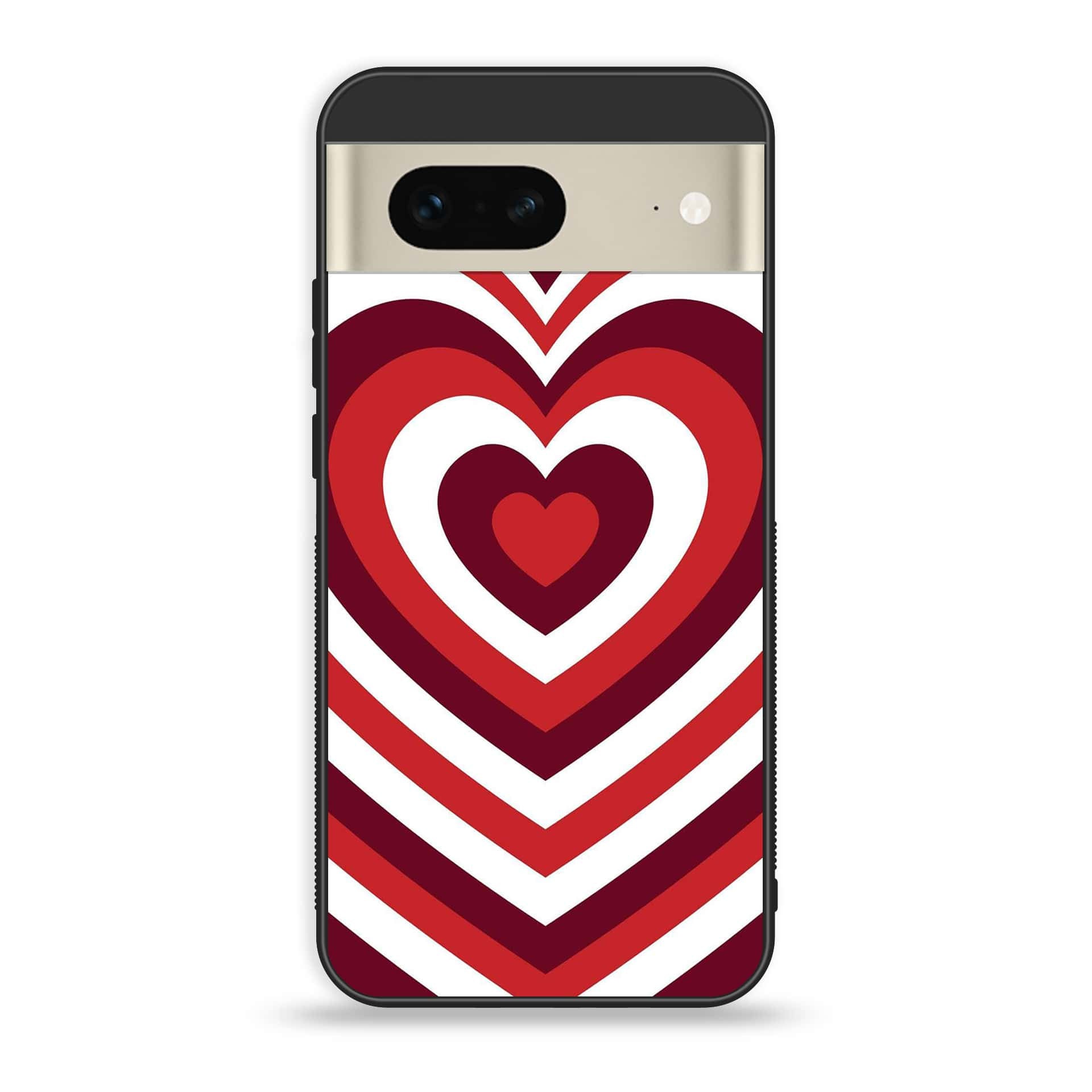 Google Pixel 7a  - Heart Beat Series - Premium Printed soft Bumper Shock Proof Case