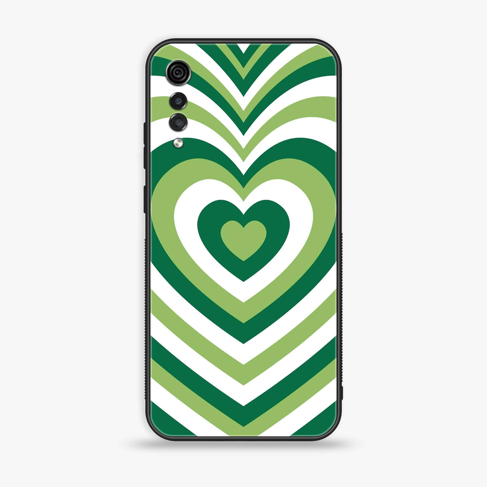 LG Velvet - Heart Beat Series - Premium Printed Glass soft Bumper shock Proof Case