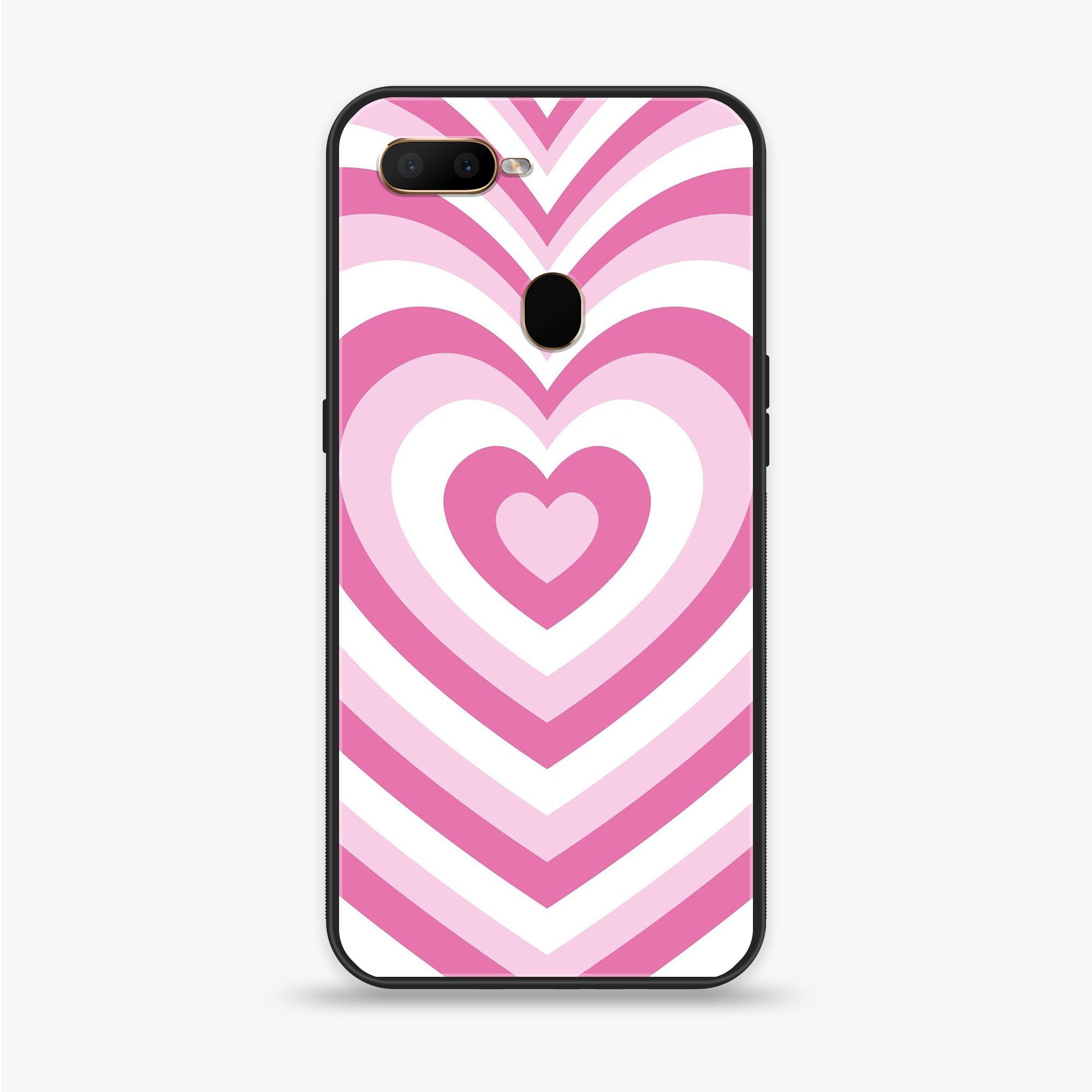 Oppo A12  - Heart Beat Series - Premium Printed soft Bumper shock Proof Case