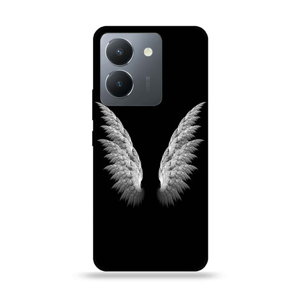Vivo Y36 4G / Y36 5G / Y78 5G / Y78 Plus 5G / Y27 5G / Y27s - Angel Wings  Design 6  - Premium Metal Printed soft Bumper shock Proof Case CS-30986