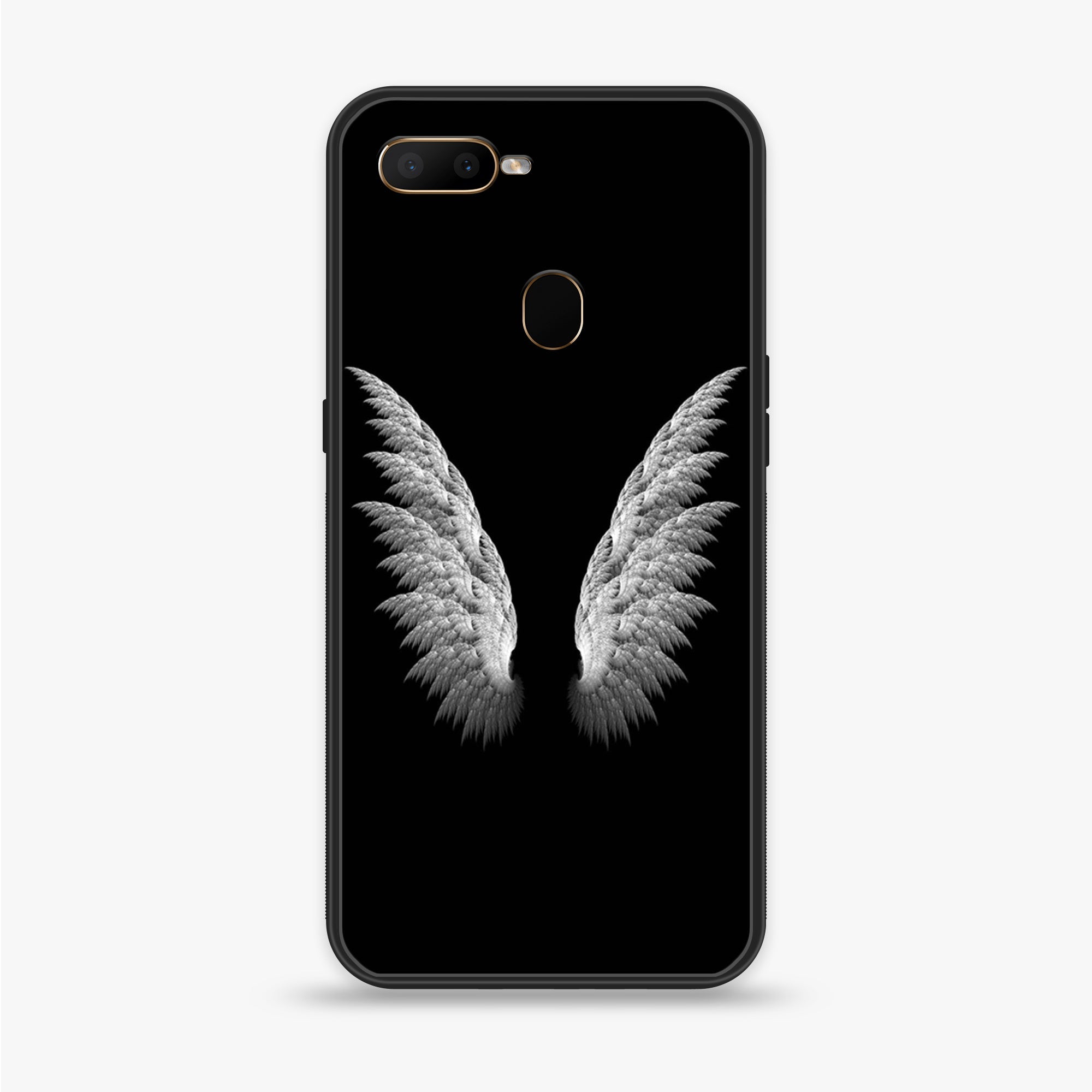 Oppo A12  - Angel Wings Series - Premium Printed soft Bumper shock Proof Case