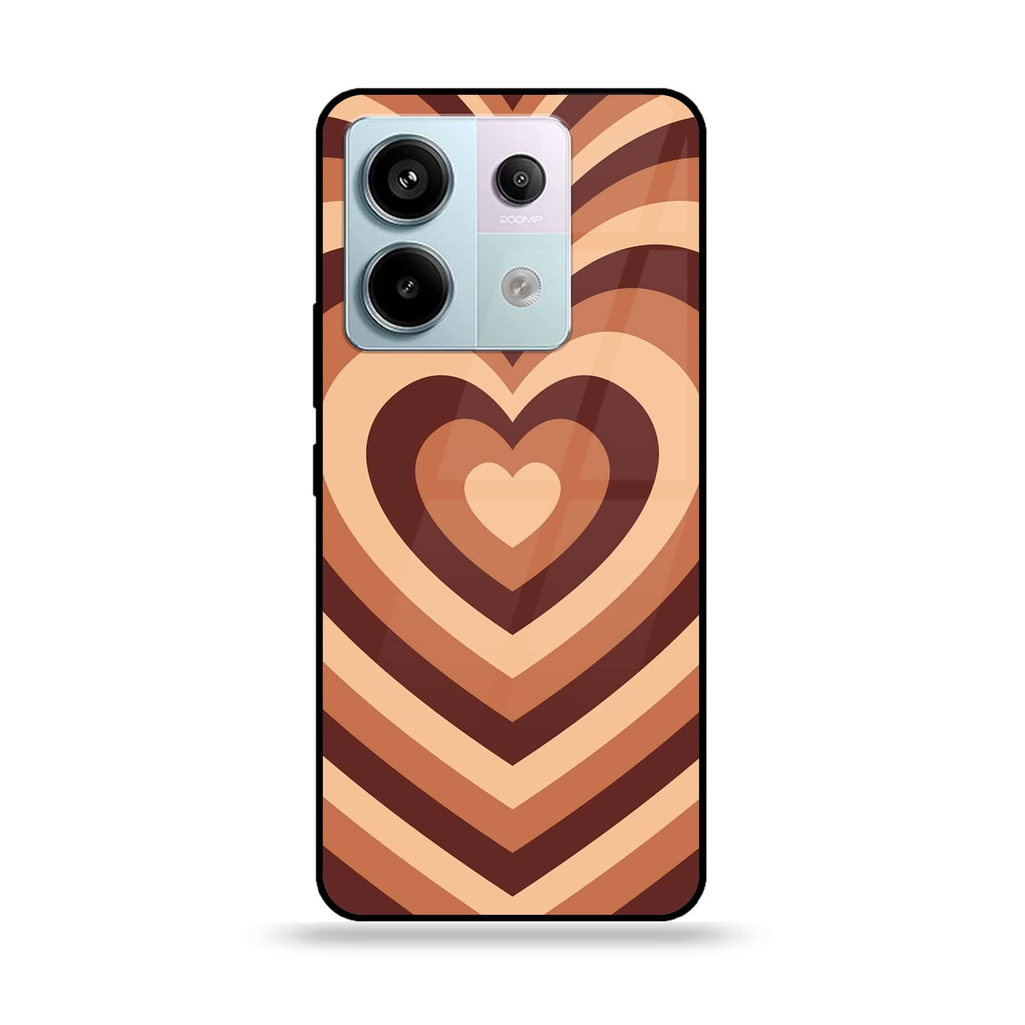 Redmi Note 13 - Heart Beat Series - Premium Metal Printed soft Bumper shock Proof Case