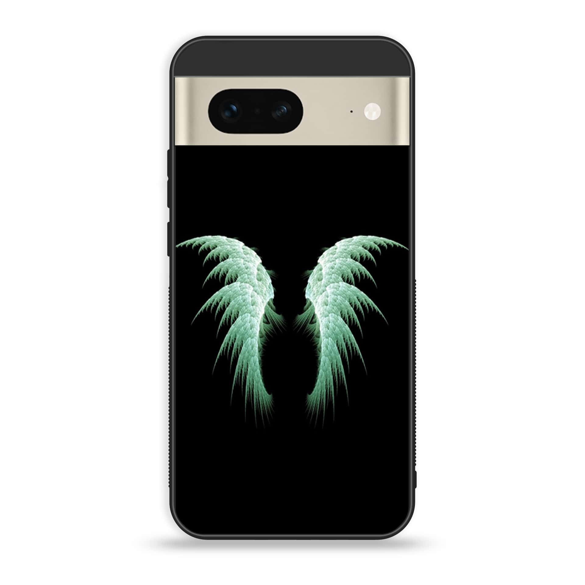 Google Pixel 7a  - Angel Wings Series - Premium Printed soft Bumper Shock Proof Case
