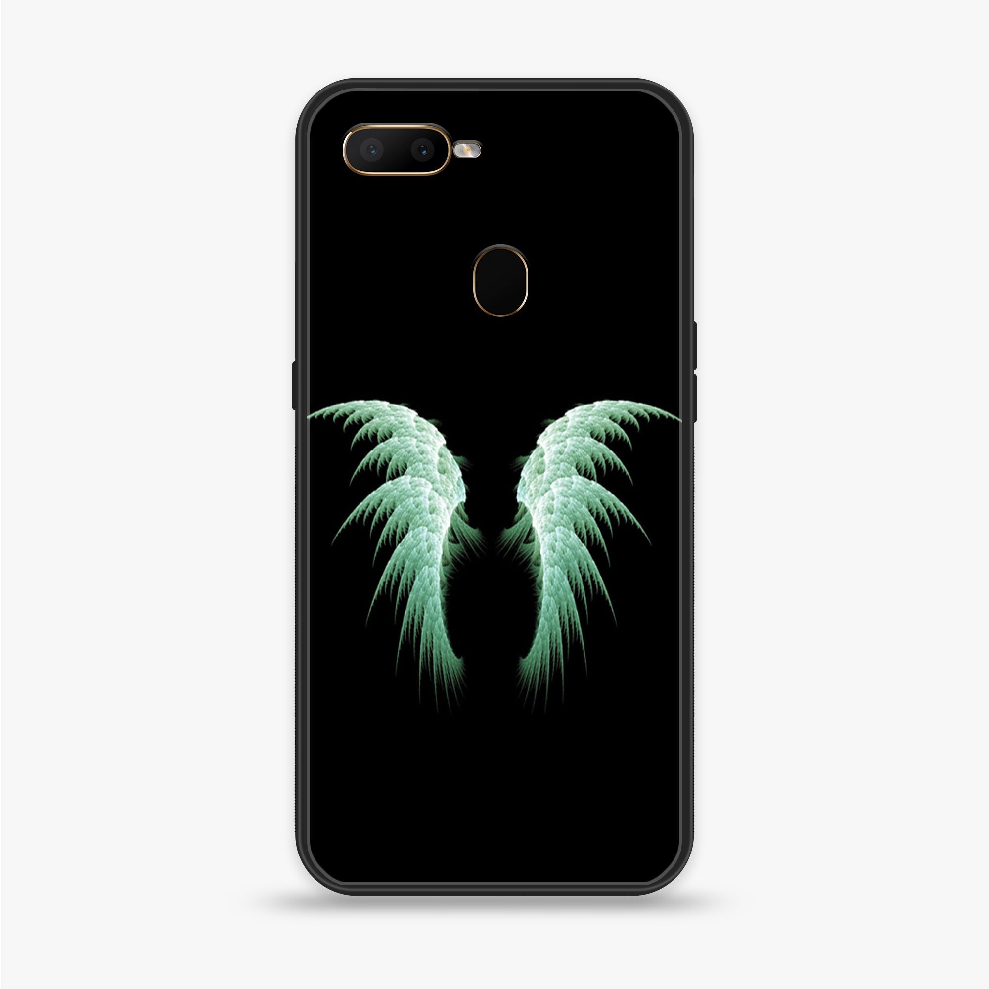 Oppo A12  - Angel Wings Series - Premium Printed soft Bumper shock Proof Case