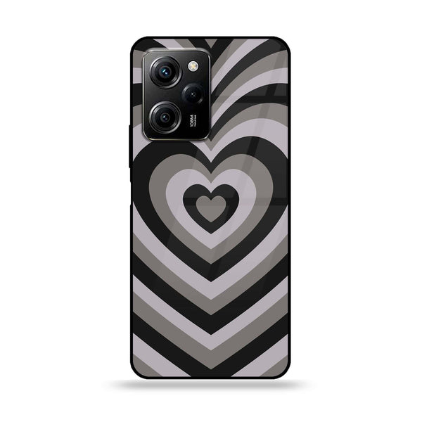 Xiaomi Poco X5 Pro - Heart Beat Series - Premium Printed Glass soft Bumper shock Proof Case