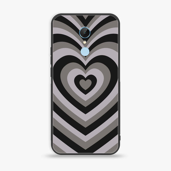 Xiaomi Redmi 5 - Heart Beat Series - Premium Printed Glass soft Bumper shock Proof Case