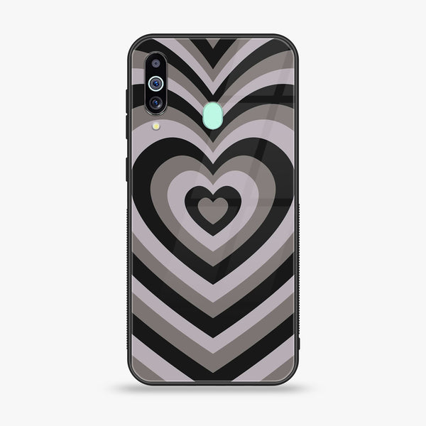 Samsung Galaxy M40s - Heart Beat Series - Premium Printed Glass soft Bumper shock Proof Case