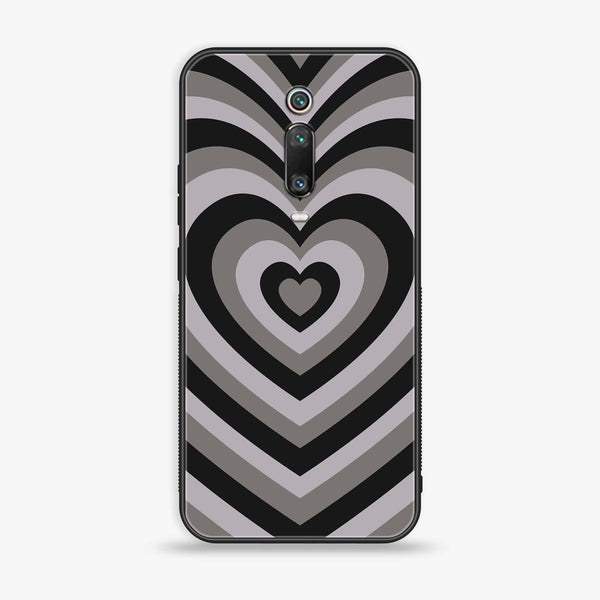 Xiaomi Redmi K20 Pro - Heart beat Series - Premium Printed Glass soft Bumper shock Proof Case