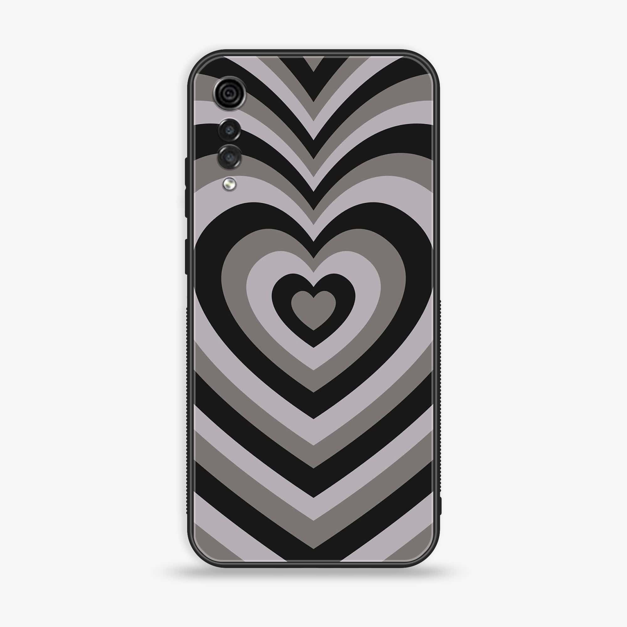 LG Velvet - Heart Beat Series - Premium Printed Glass soft Bumper shock Proof Case