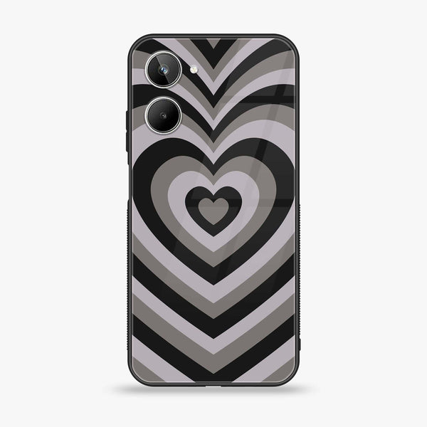 Realme 10 4G - Heart Beat Series - Premium Printed Glass soft Bumper shock Proof Case