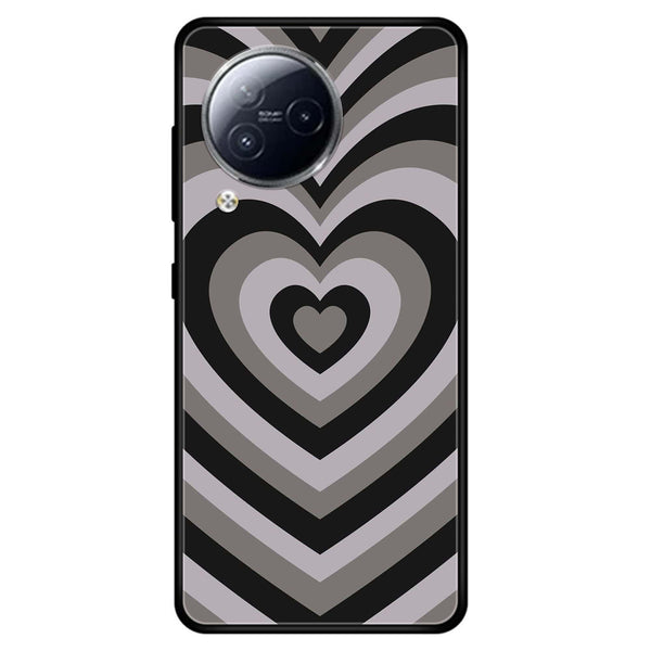 XIAOMI CIVI 3 - Heart Beat Series - Premium Printed Glass soft Bumper shock Proof Case