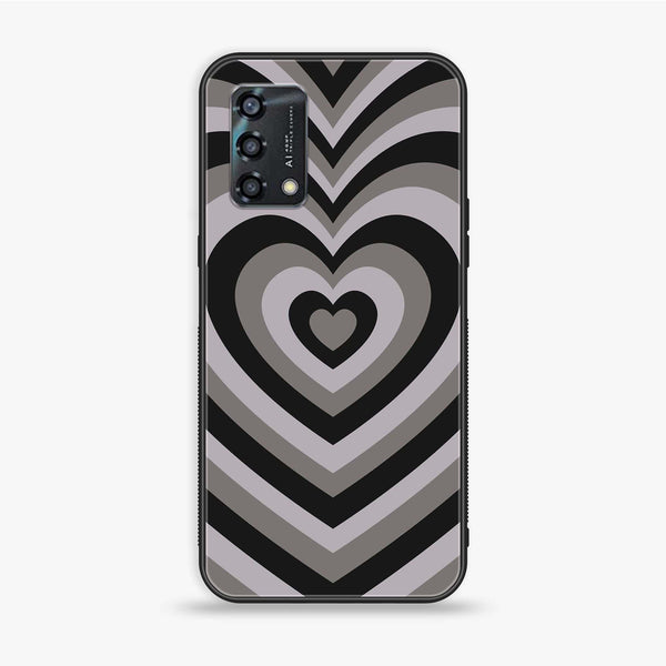 Oppo Reno 6 Lite - Heart Beat Series - Premium Printed Glass soft Bumper shock Proof Case