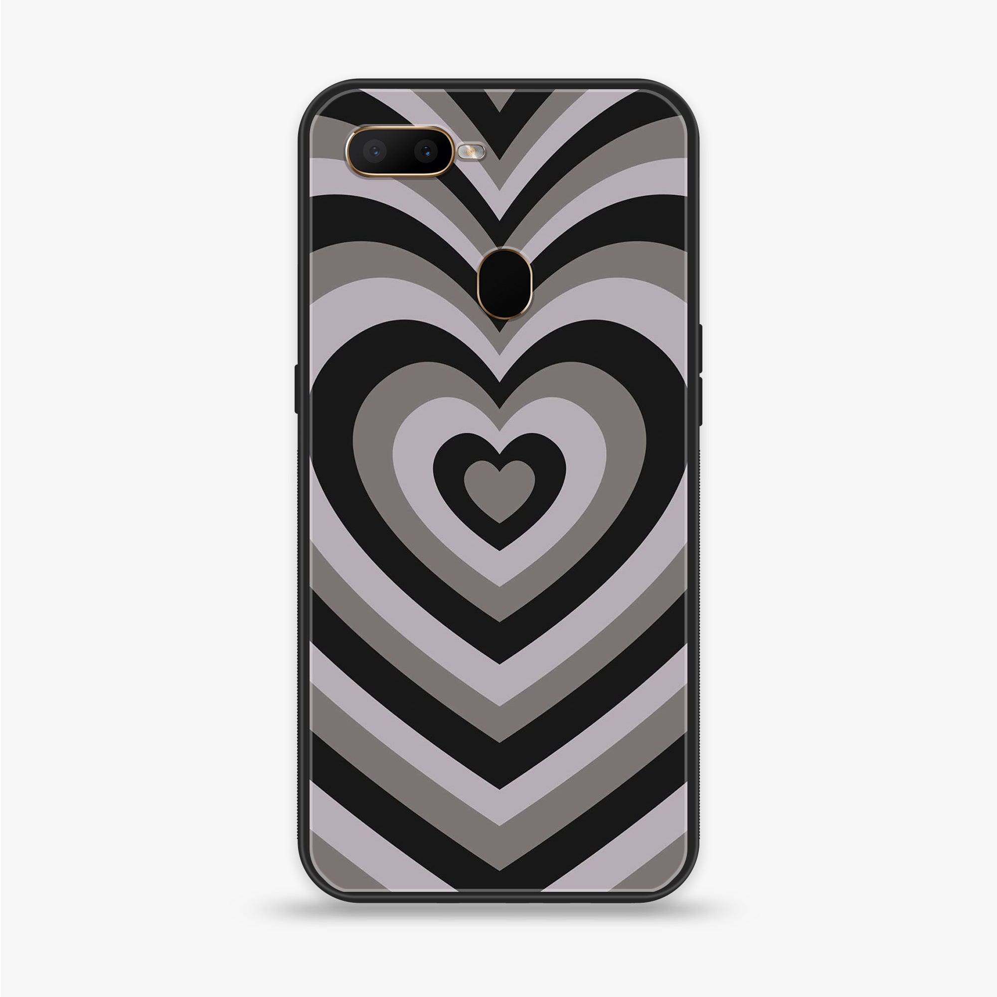 Oppo A12  - Heart Beat Series - Premium Printed soft Bumper shock Proof Case