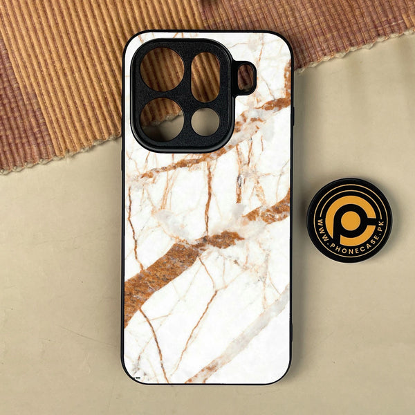 Oppo Find X9 Pro - White Design 4 - Premium Metal Printed Soft Bumper Shock Proof Case