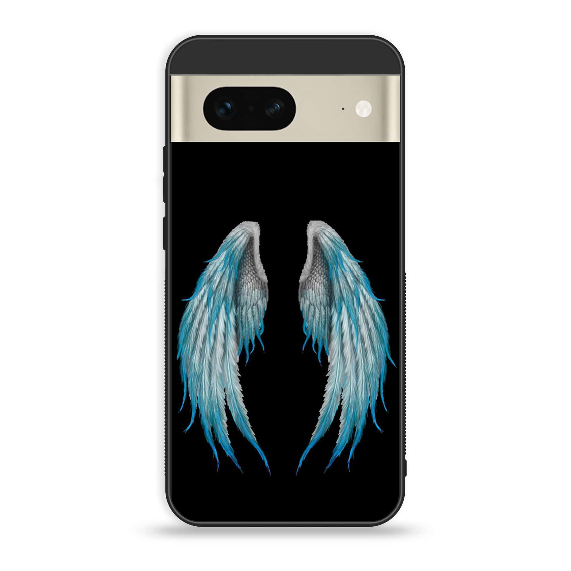 Google Pixel 7a  - Angel Wings Series - Premium Printed soft Bumper Shock Proof Case