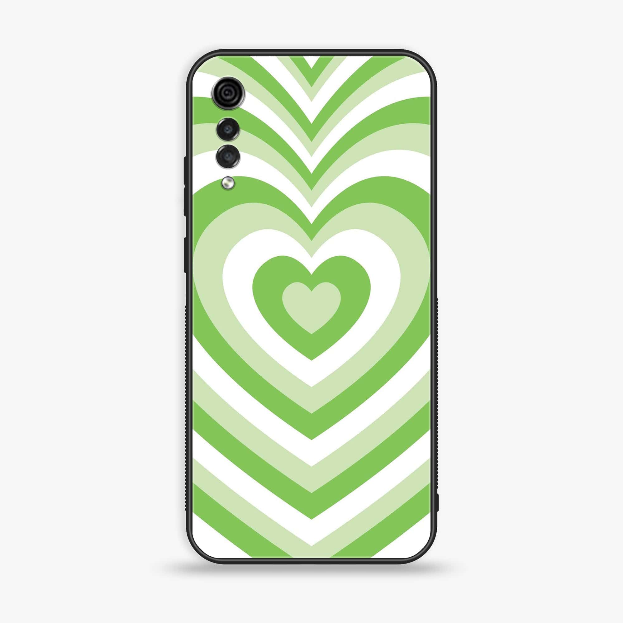 LG Velvet - Heart Beat Series - Premium Printed Glass soft Bumper shock Proof Case