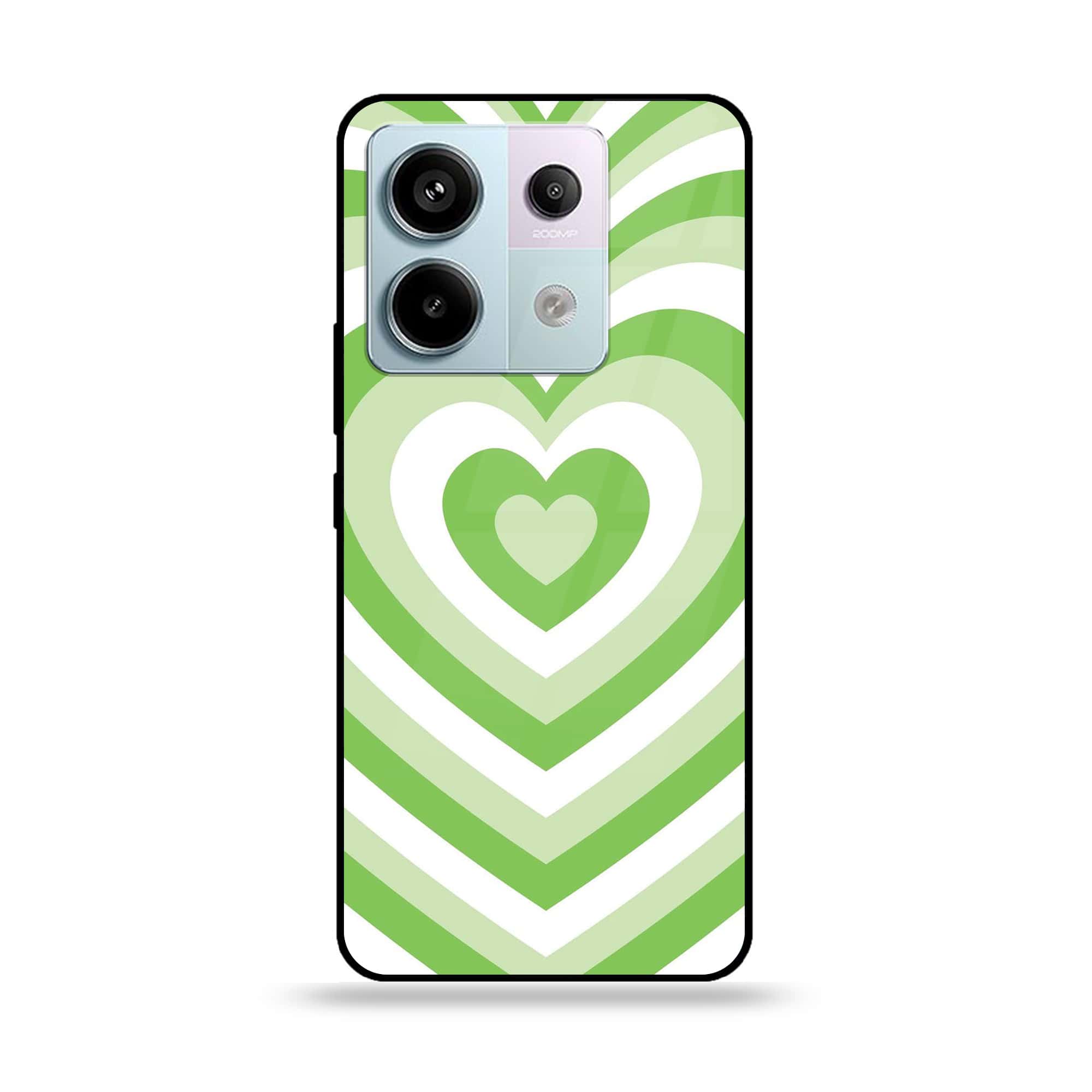 Redmi Note 13 - Heart Beat Series - Premium Metal Printed soft Bumper shock Proof Case