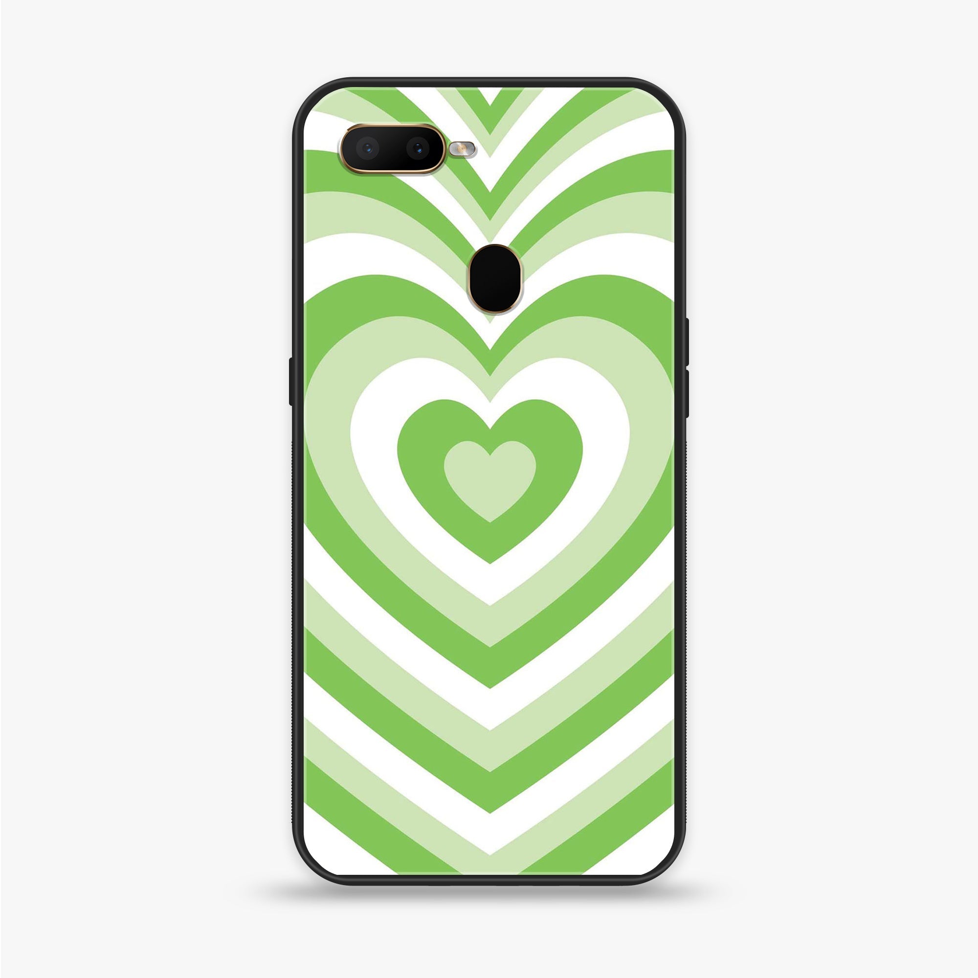 Oppo A12  - Heart Beat Series - Premium Printed soft Bumper shock Proof Case