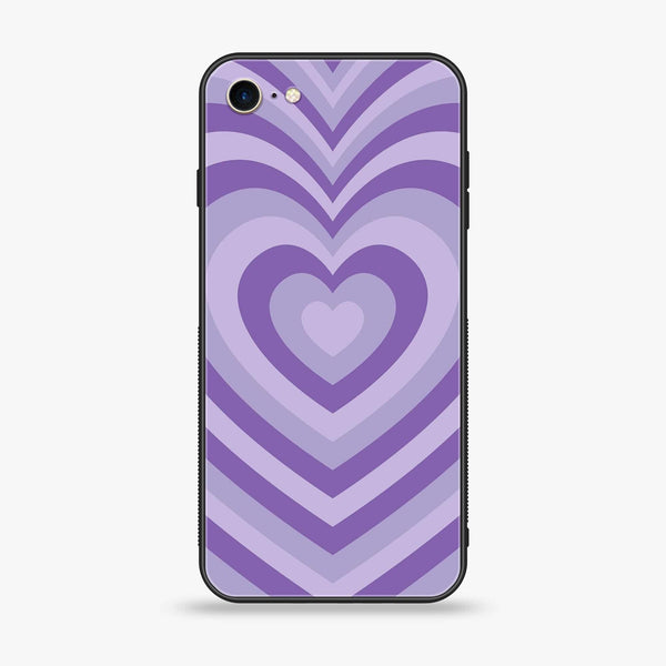 iPhone 6Plus - Heart Beat Design 8 - Premium Printed Glass soft Bumper shock Proof Case CS-9160