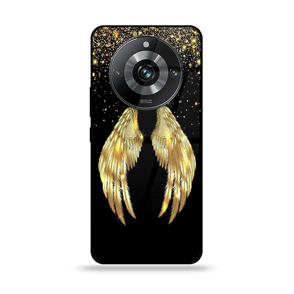 Realme 11 Pro Plus - Angel Wings Series - Premium Printed Glass soft Bumper shock Proof Case
