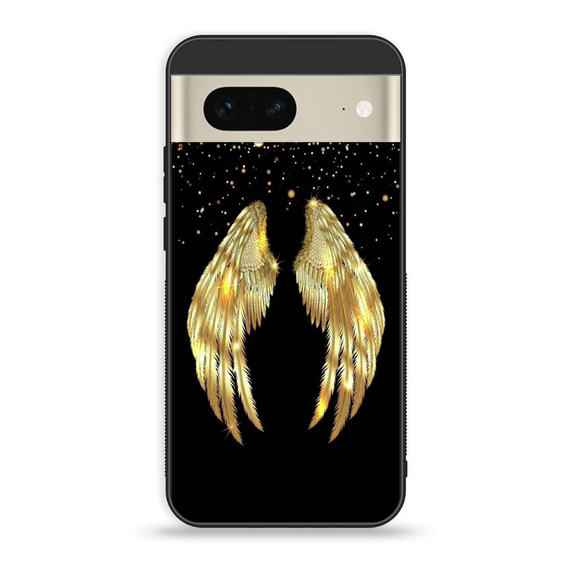 Google Pixel 7a  - Angel Wings Series - Premium Printed soft Bumper Shock Proof Case