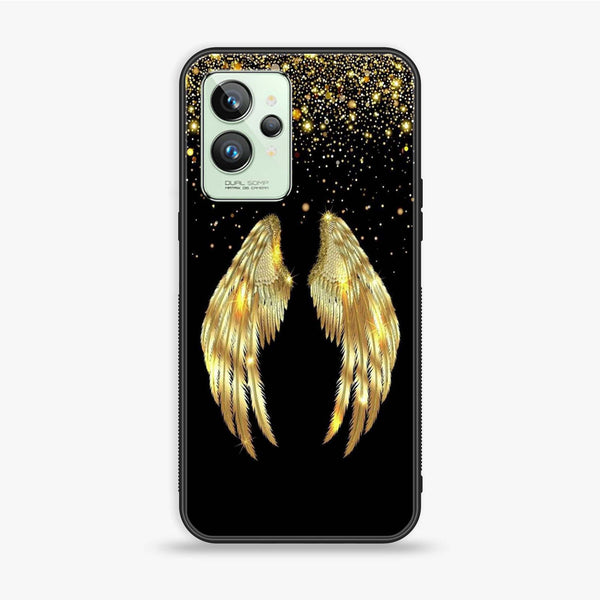 Realme GT 2 Pro - Angel Wings Series - Premium Printed Glass soft Bumper shock Proof Case
