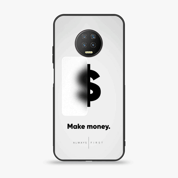Infinix Note 7 - Dollar Design 9- Premium Printed Glass soft Bumper shock Proof Case CS-44073