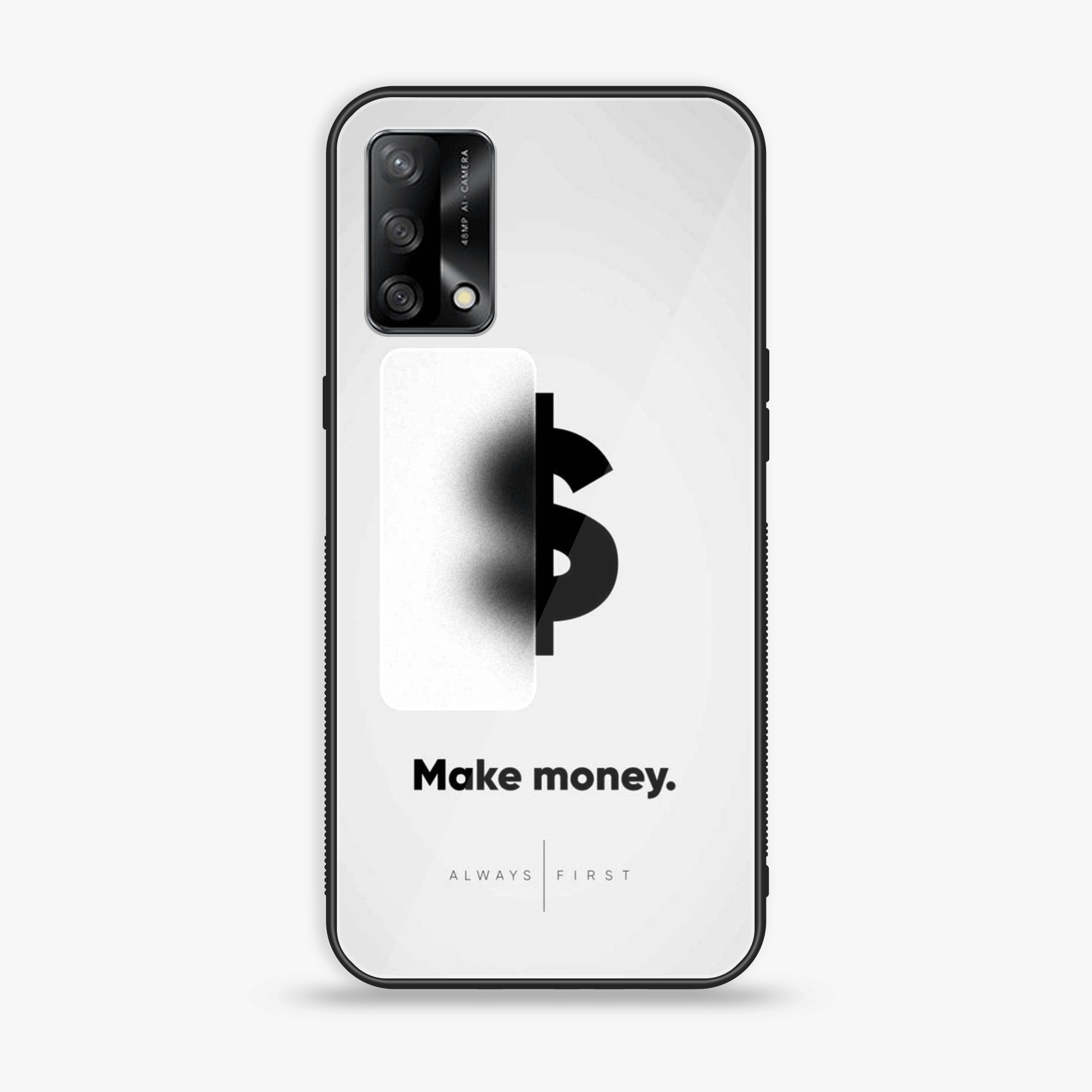 Oppo F19s - Dollar Series - Premium Metal Printed soft Bumper shock Proof Case