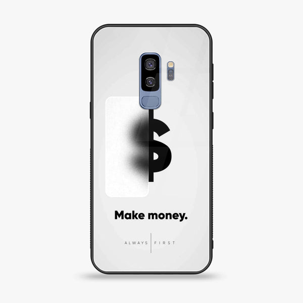 Samsung Galaxy S9 Plus - Dollar Design 9 - Premium Printed Glass soft Bumper shock Proof Case CS-7261