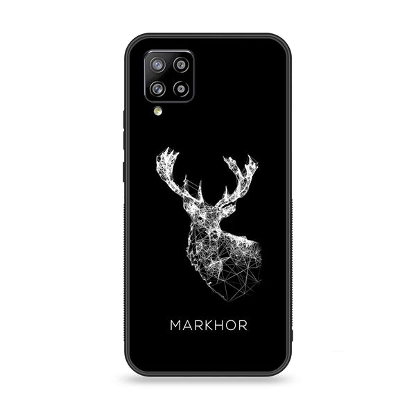 Samsung Galaxy A42 5G - Markhor Design 4- Premium Printed Glass soft Bumper shock Proof Case CS-12230