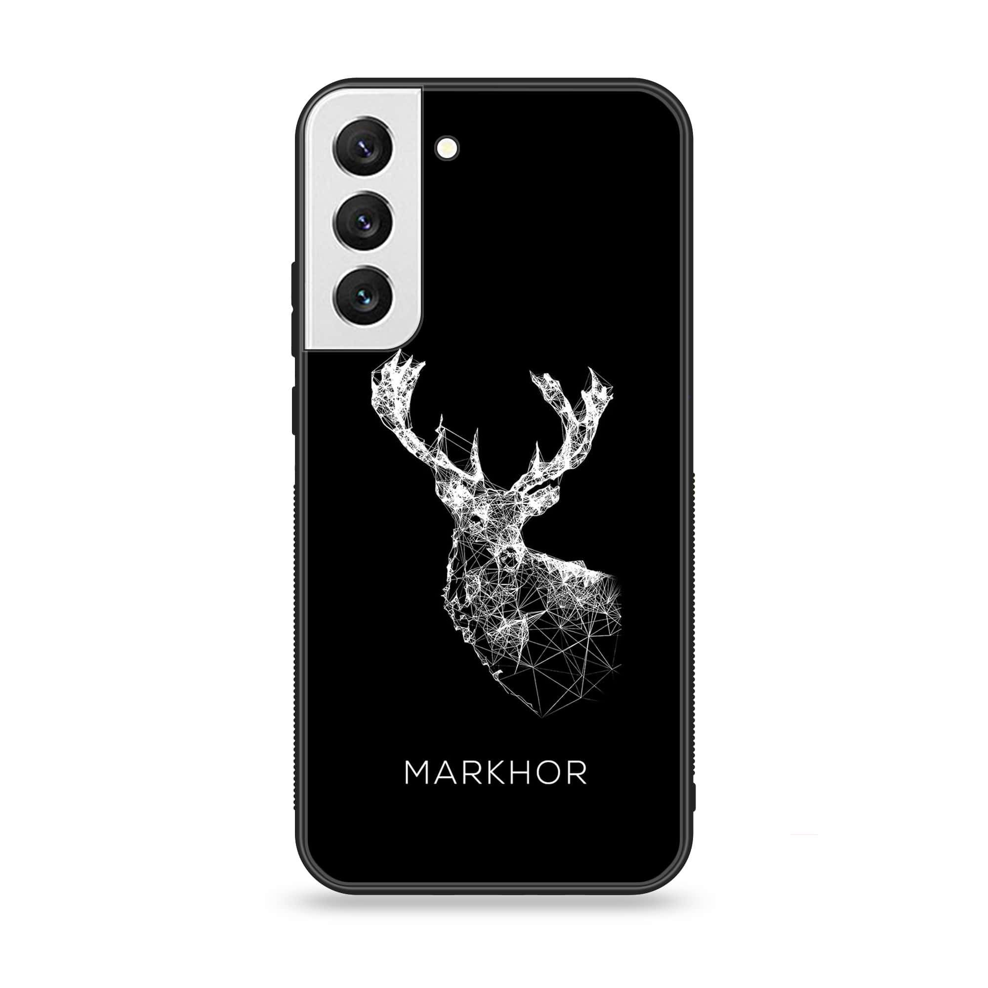 Samsung Galaxy S21 FE - Markhor Series - Premium Printed Glass soft Bumper shock Proof Case