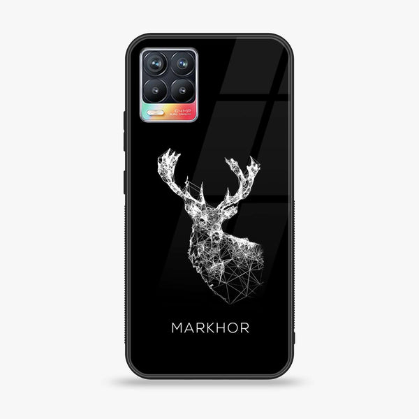 Realme 8 Pro - Markhor Design 4 - Premium Printed Glass soft Bumper shock Proof Case CS-16314