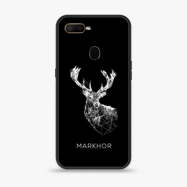 OPPO F9 Pro - Markhor Series - Premium Printed Glass soft Bumper shock Proof Case