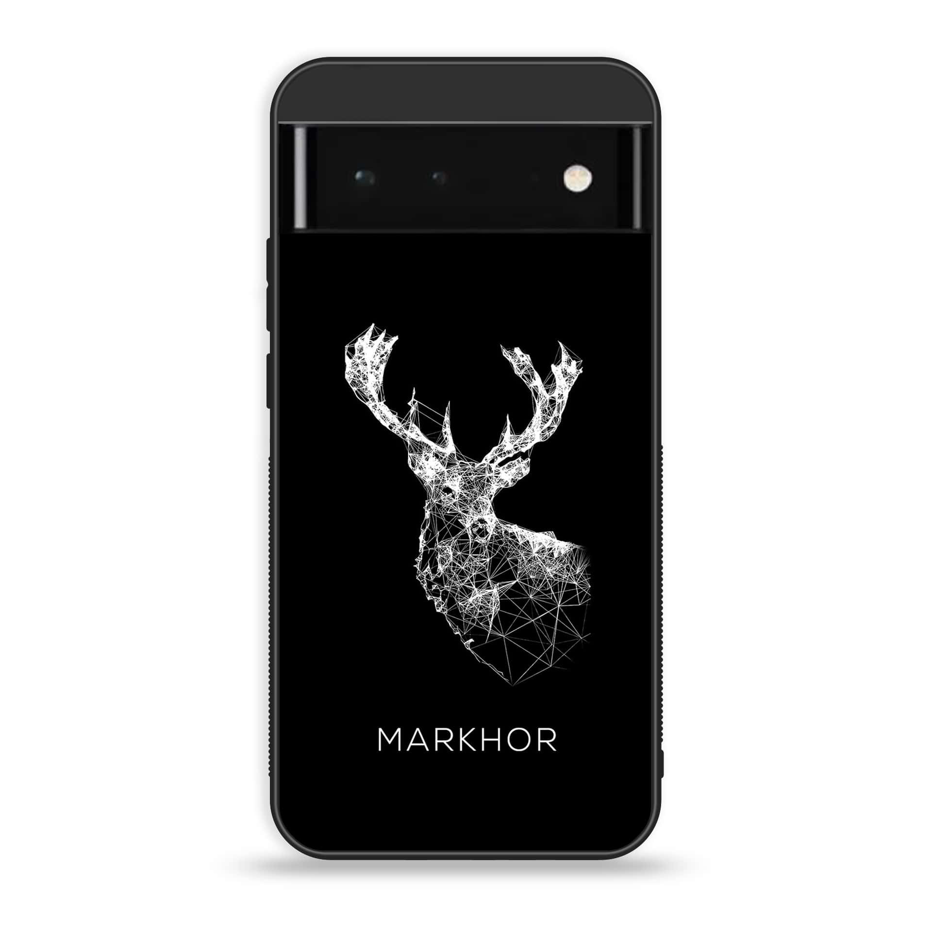 Google Pixel 6 Pro-Markhor series - Premium Printed Glass soft Bumper shock Proof Case