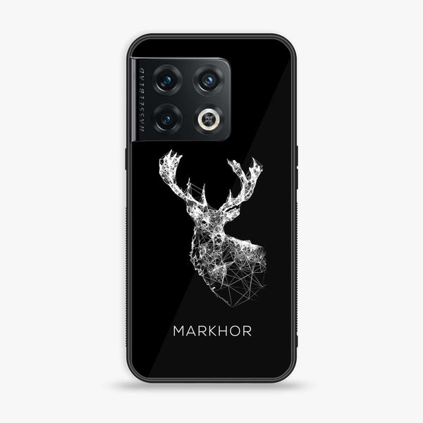 Oneplus 10 Pro 5G- Markhor Design 4 -  Premium Printed Glass soft Bumper shock Proof Case  CS-25044