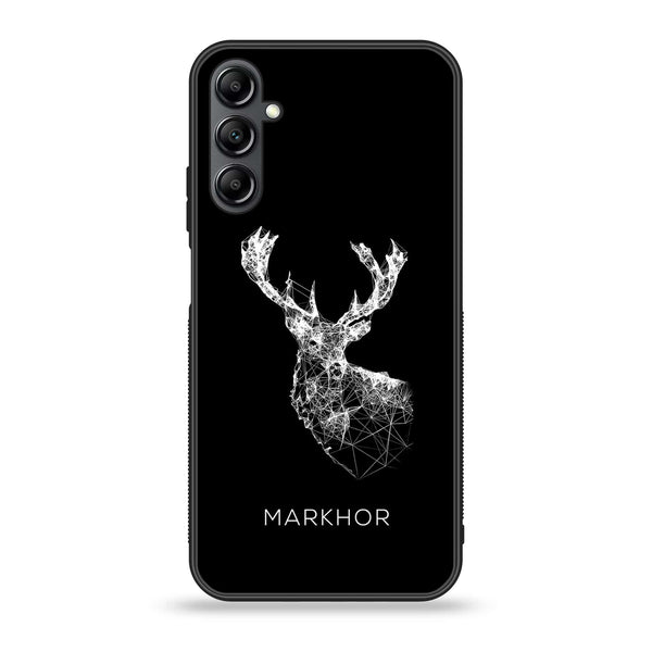 Samsung Galaxy A14 - Markhor Design 4 - Premium Printed Glass soft Bumper shock Proof Case CS-13931