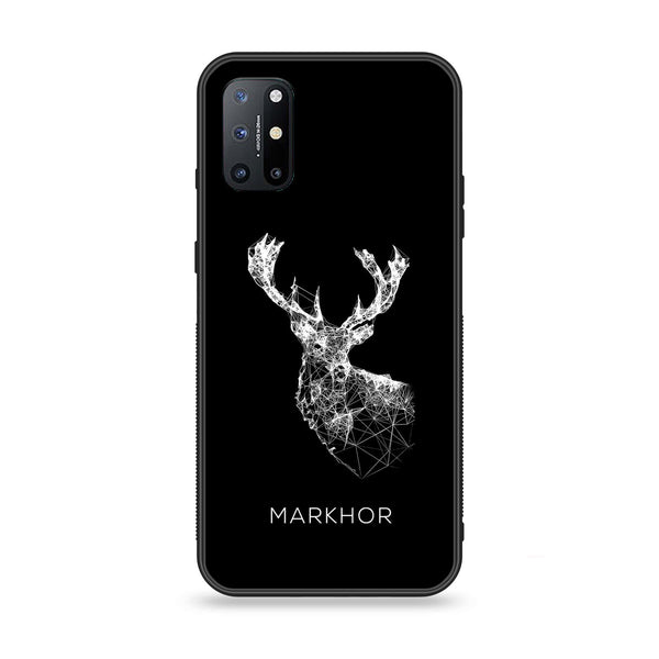 OnePlus 8t / 9R Markhor Series Design 4   Premium Metal Printed soft Bumper Shock Proof Case  CS-19306