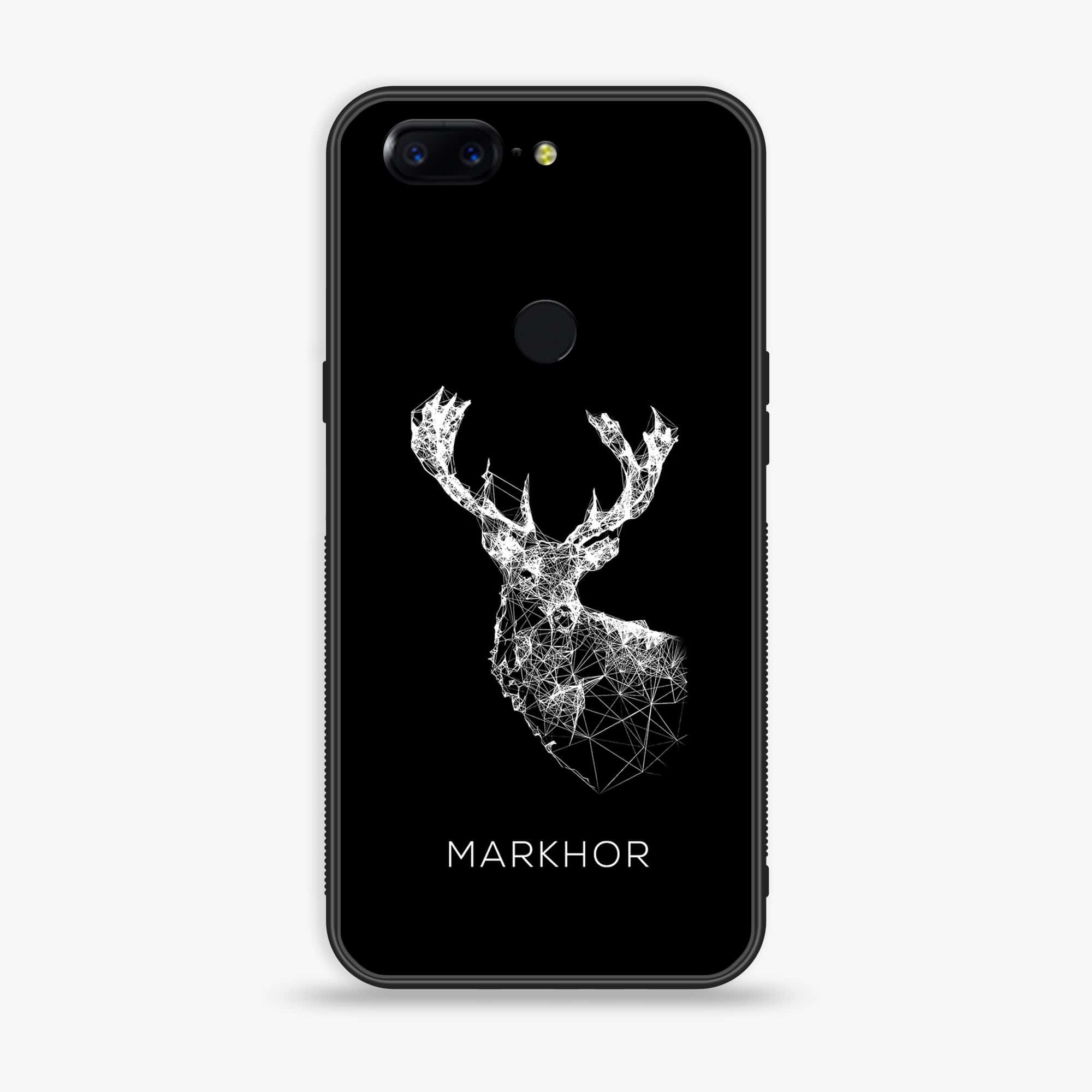 OnePlus 5T - Markhor Series - Premium Printed Glass soft Bumper shock Proof Case
