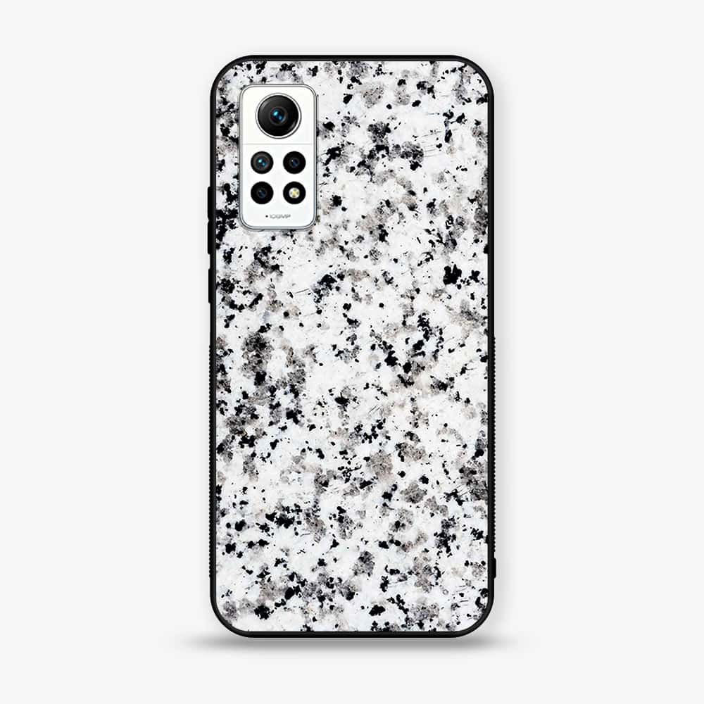 Xiaomi Redmi Note 12 Pro 4G - White Marble Series - Premium Printed Glass soft Bumper shock Proof Case